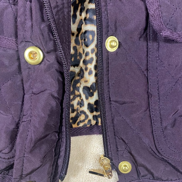 Charter Club Leopard Print Lined Vest - Picture 7 of 7